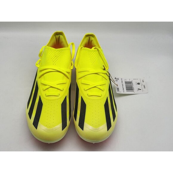 Adidas X Crazyfast Pro FG Solar Energy Pack IG0601 Soccer‎ Cleats Mens Size 10.5 main image 5